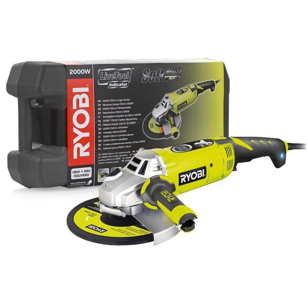 RYOBI EAG2000RS BÜYÜK TASLAMA 2000 W 230 MM